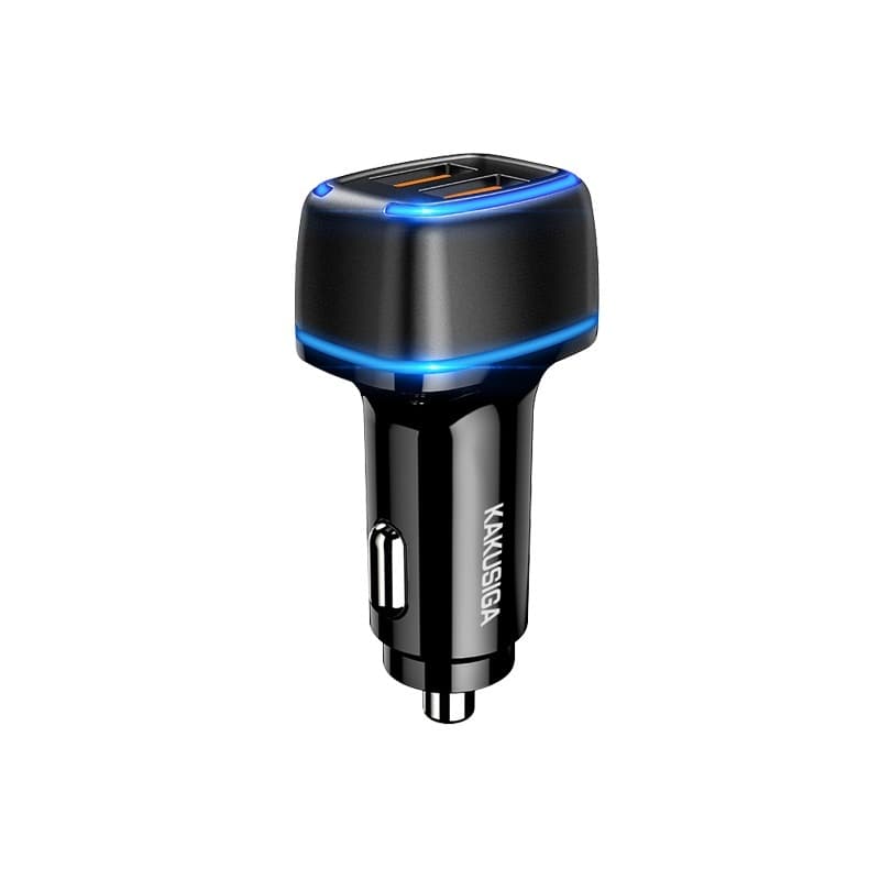 Adaptér do auta KAKU KSC-504 Dual černý - náhled 1