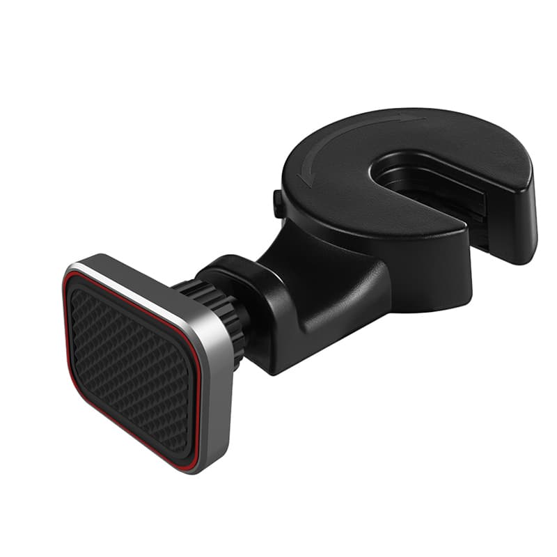 Magnetický držák do auta na opěrku hlavy TopQ Typ 2 černý - náhled 1