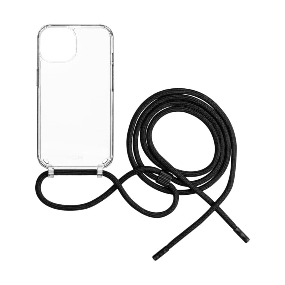 Pouzdro FIXED Pure Neck s černou šňůrkou na krk pro Samsung Galaxy A25 5G - náhled 1