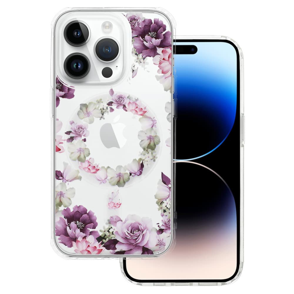 Tel Protect Flower Magsafe pro Iphone 12 design 6 - náhled 1