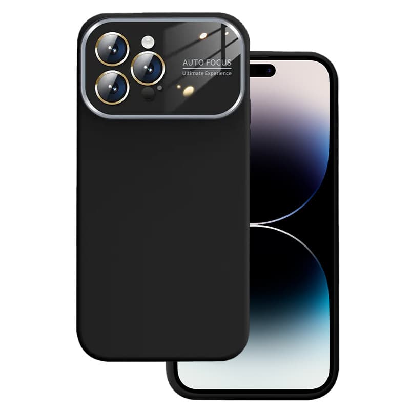 Zadní pouzdro TopQ Soft Lens pro Iphone 15 černé - náhled 1