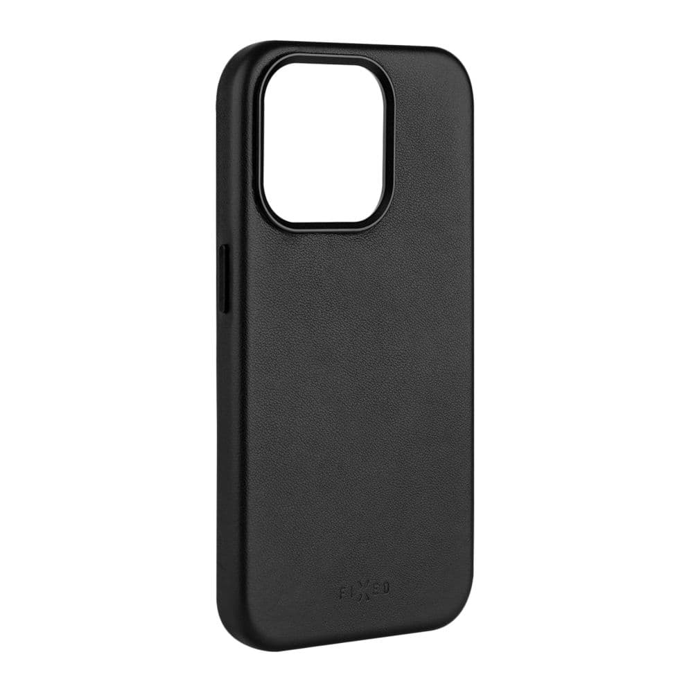 Kožený zadní kryt FIXED MagLeather s podporou MagSafe pro Samsung Galaxy S24+, černý - náhled 1