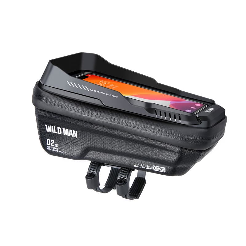 Vodotěsné pouzdro WildMan XT2S na rám kola černé 1L - náhled 1