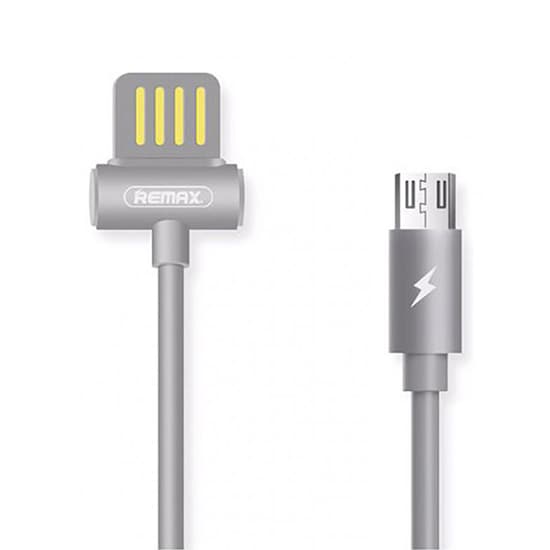 Kabel REMAX Waist Drum RC-082m - USB na Micro USB - šedý - náhled 1