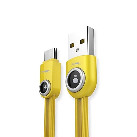 Kabel REMAX Lemen RC-101m - USB na Micro USB - žlutý - náhled 1