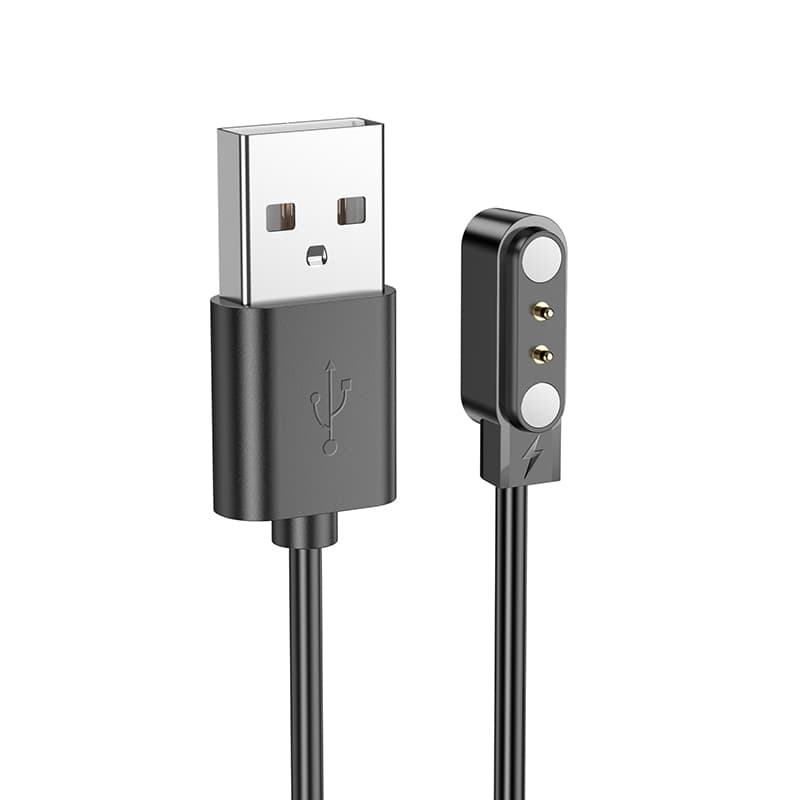 Magnetický kabel Borofone pro chytré hodinky BD5 černý - náhled 1