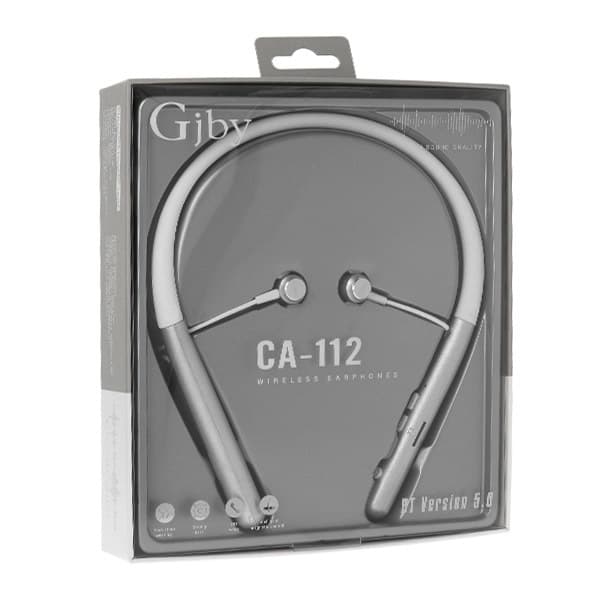 Bluetooth sluchátka GJBY CA-112 bílá - náhled 1