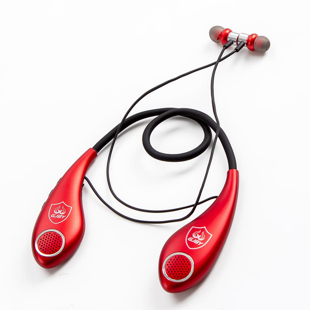 Bluetooth sluchátka GJBY SPORTS CA-129 červená - náhled 1