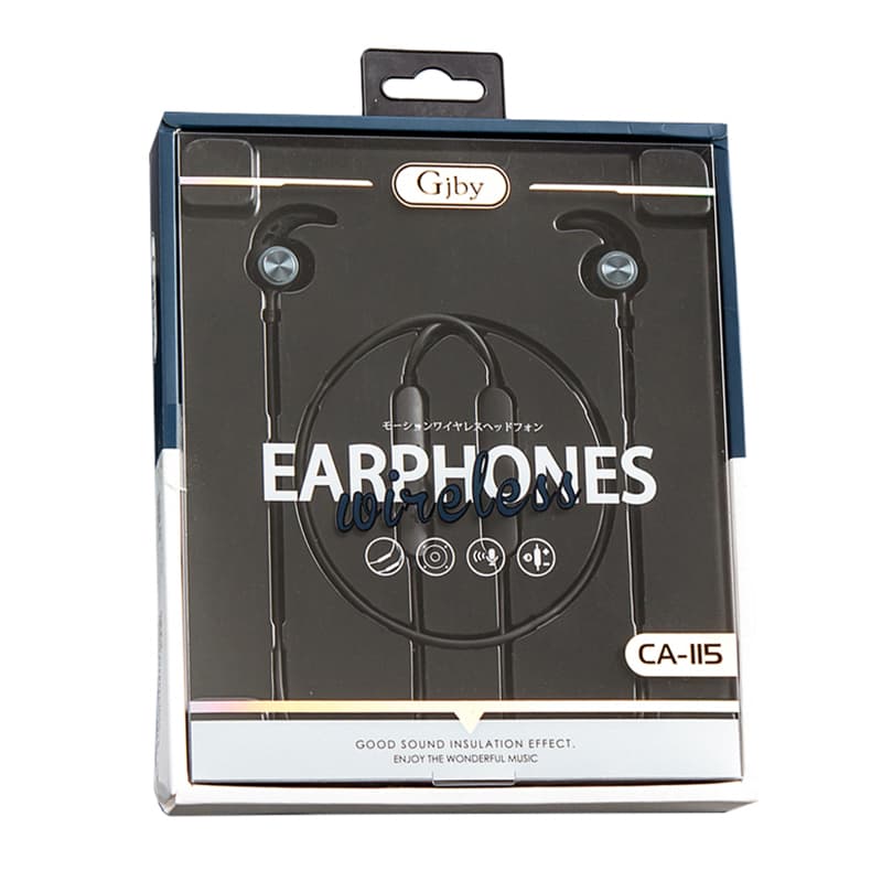Bluetooth sluchátka GJBY CA-115 modrá - náhled 1