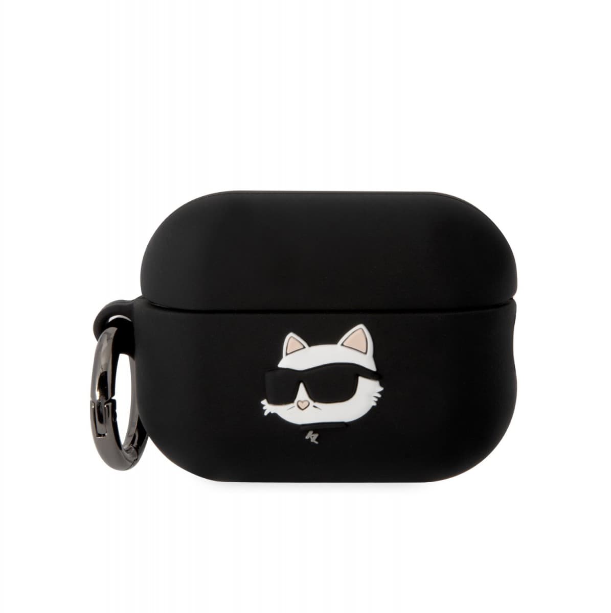 Karl Lagerfeld 3D Logo NFT Choupette Head Silikonové Pouzdro pro Airpods Pro 2 Black - náhled 1