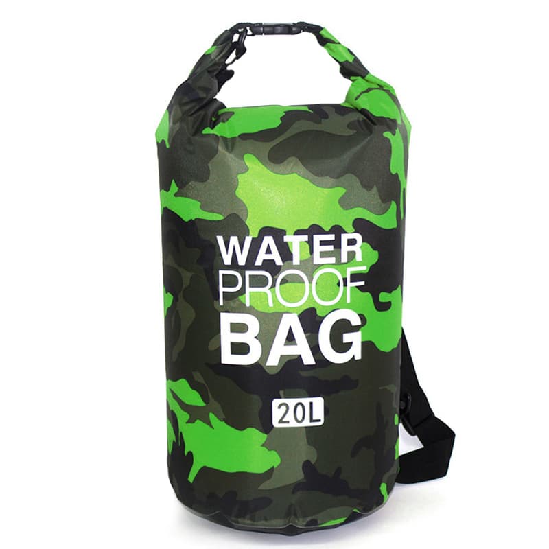 Vodotěsný vak DRY 20L zelený - náhled 1
