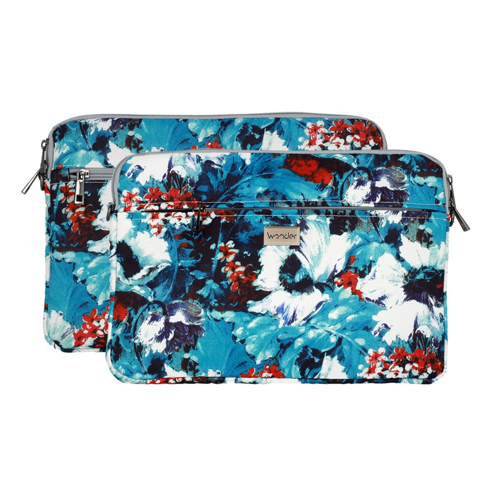 Pouzdro na tablet Wonder Sleeve 10" bílé máky - náhled 1