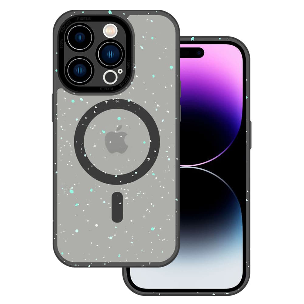 Tel Protect Magnetic Splash Frosted Case pro Iphone 15 Plus Black - náhled 1