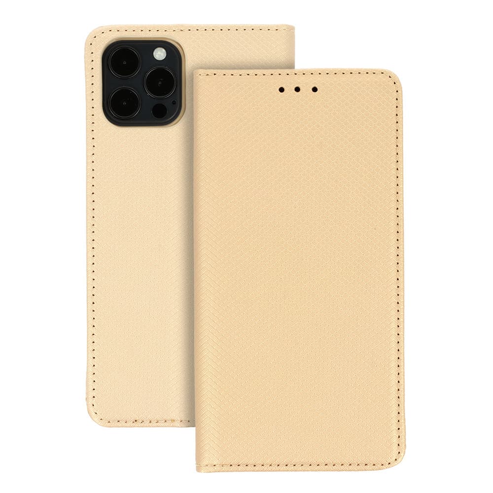 Knížkové pouzdro Smart Book MAGNET pro XIAOMI REDMI 12C/11A zlaté