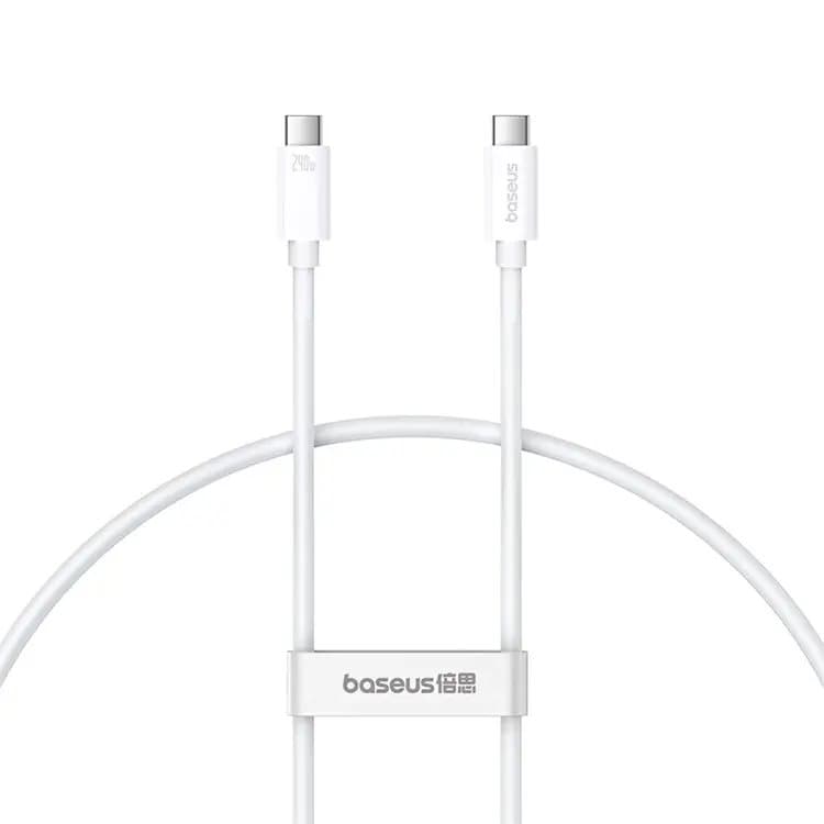 Datový Kabel Baseus Superior Series 2 Fast Charging USB-C - USB-C 240W 1m Moon White - náhled 1