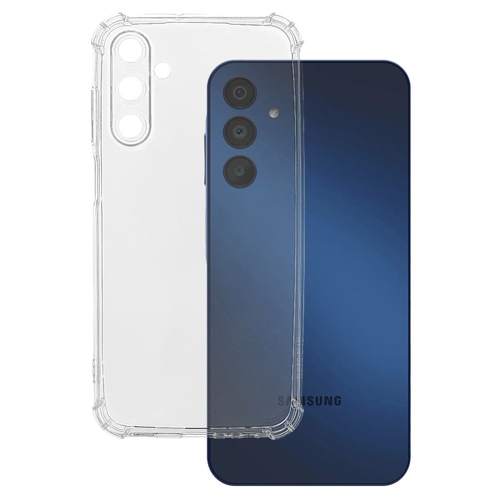 Odolný kryt na Samsung A15 průhledný - náhled 1
