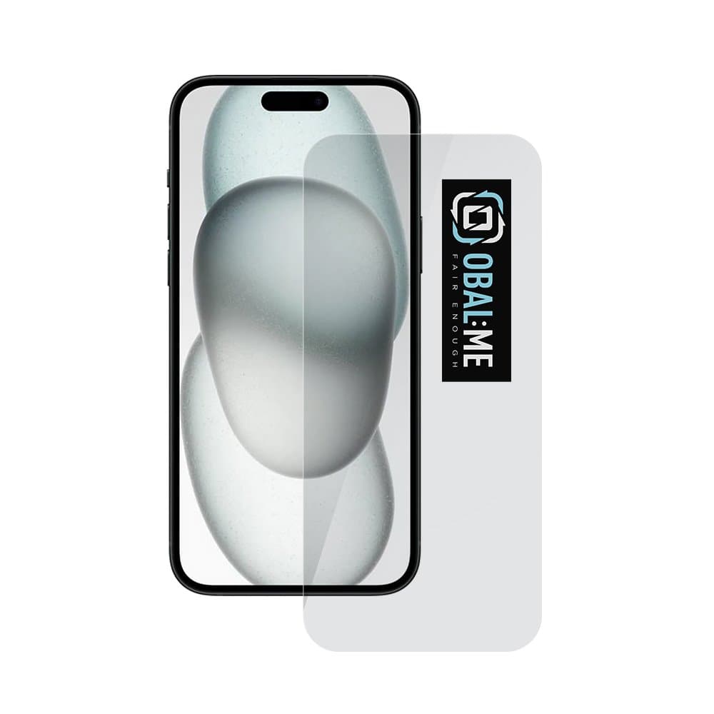 OBAL:ME 2.5D Tvrzené Sklo pro Apple iPhone 15 - 16 Clear - náhled 1