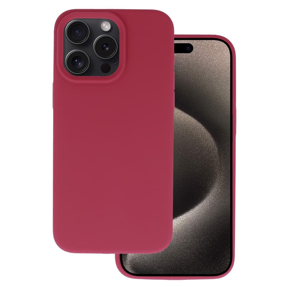Silicone Lite Case pro Motorola Moto E7 Power/E7i Power vínové - náhled 1