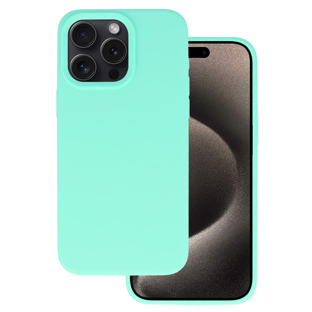 Silicone Lite Case pro Iphone 13 Pro Max mint - náhled 1