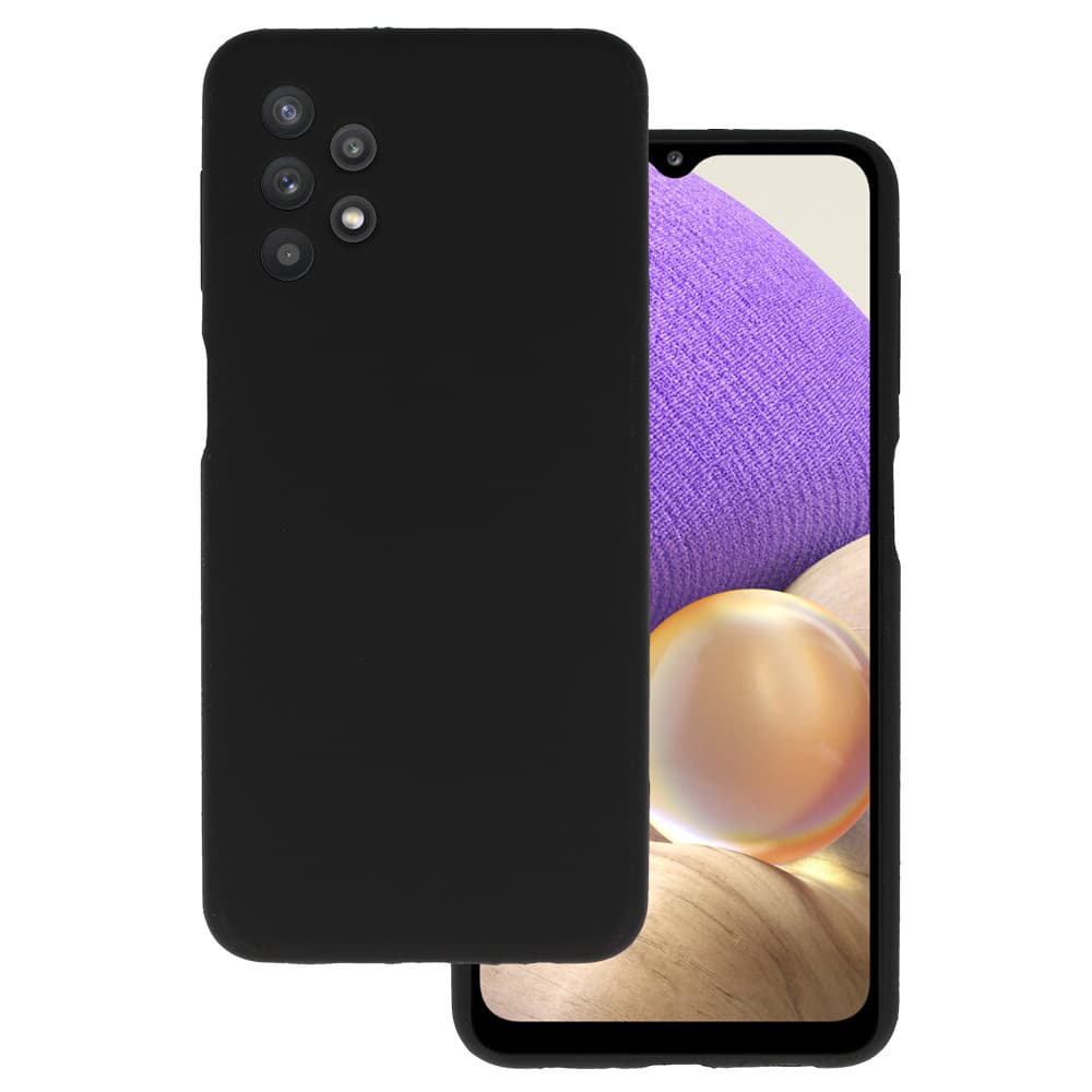 Silicone Lite Case pro Samsung Galaxy A32 5G černé - náhled 1