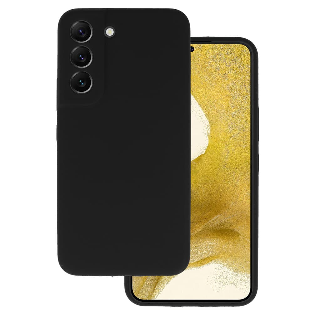 Silicone Lite Case pro Samsung Galaxy S22 černé - náhled 1