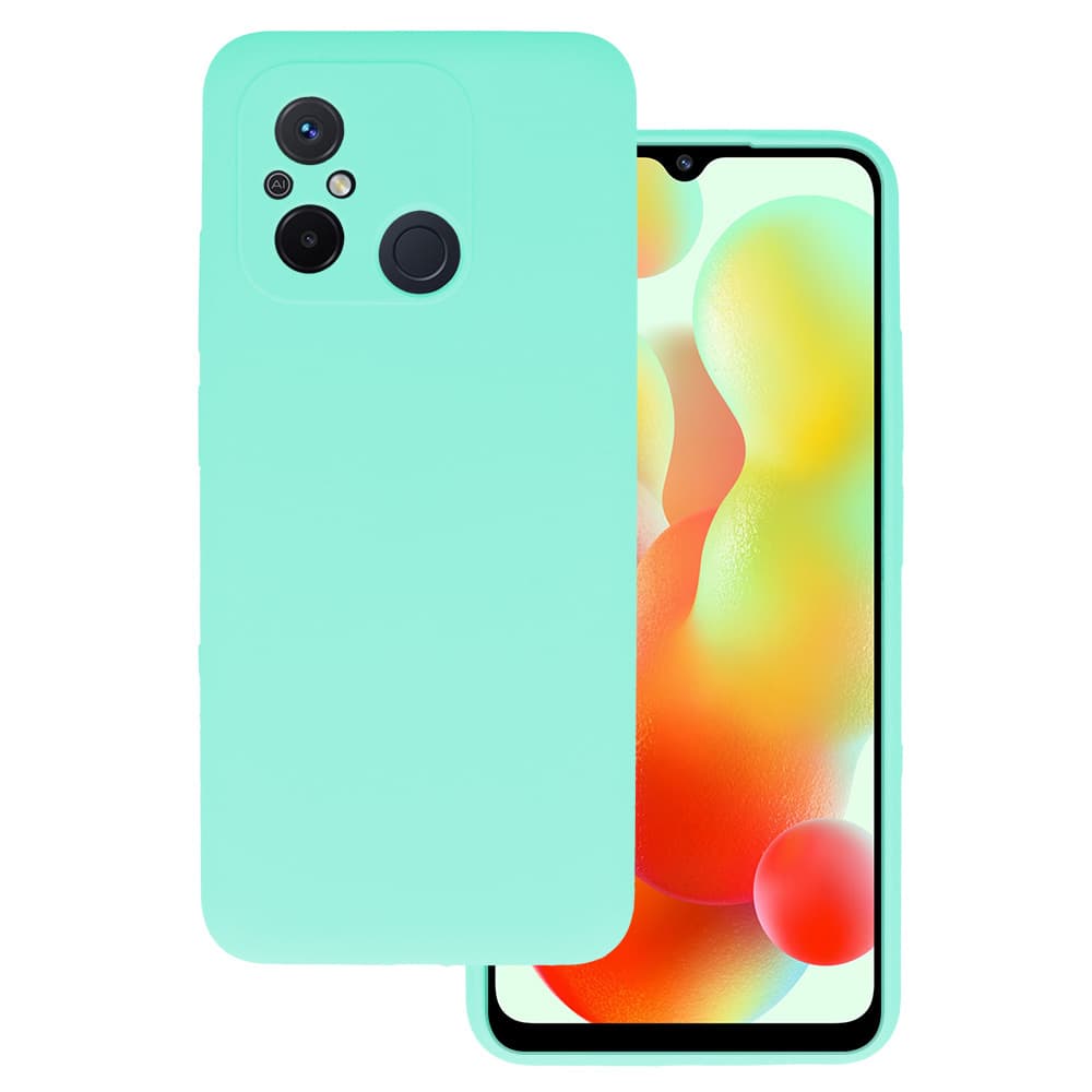 Silicone Lite Case pro Xiaomi Redmi 12C/11A mint - náhled 1