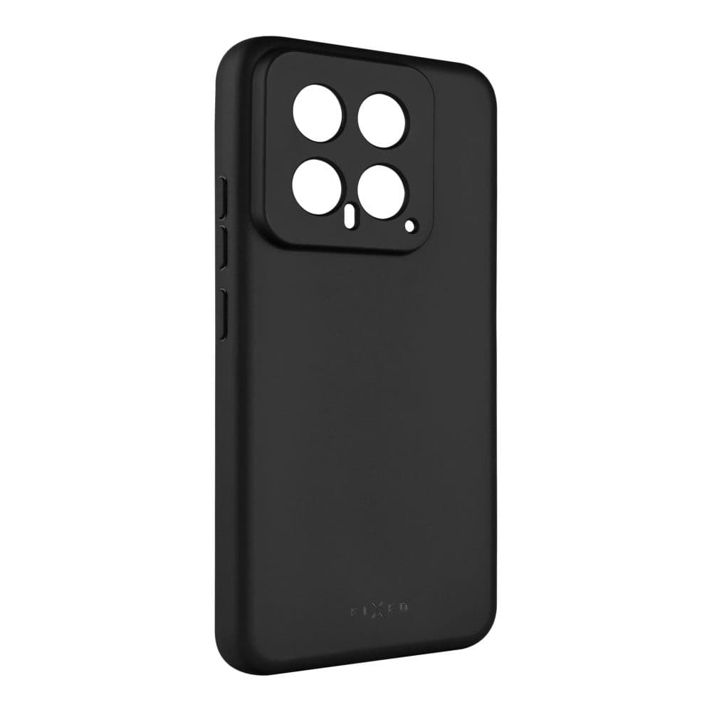 Zadní pogumovaný kryt FIXED Story pro Xiaomi 14, černý - náhled 1