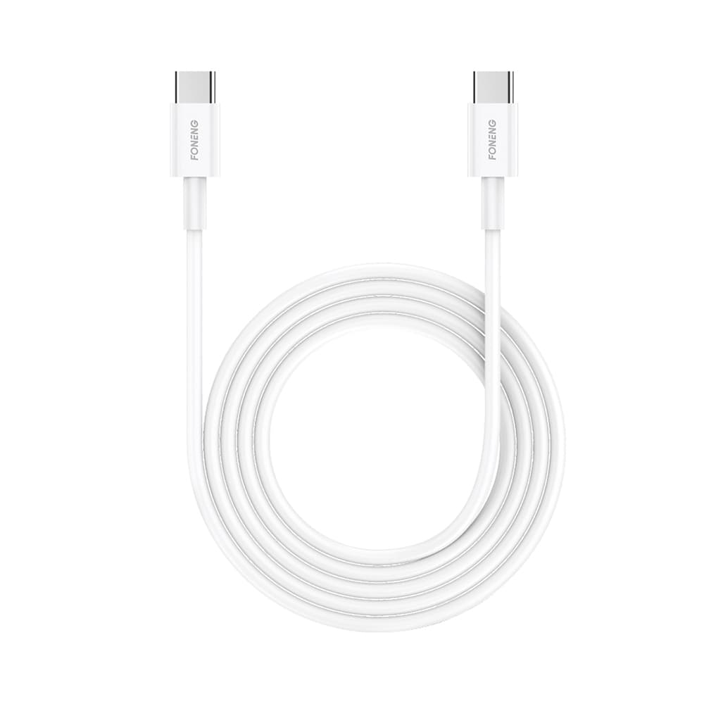 Foneng Kabel X55 - Typ C na typ C - PD 60W 2 metry bílý - náhled 1