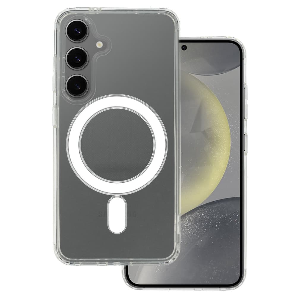 Zadní kryt Acrylic Magsafe pro Samsung Galaxy S24 transparentní - náhled 1
