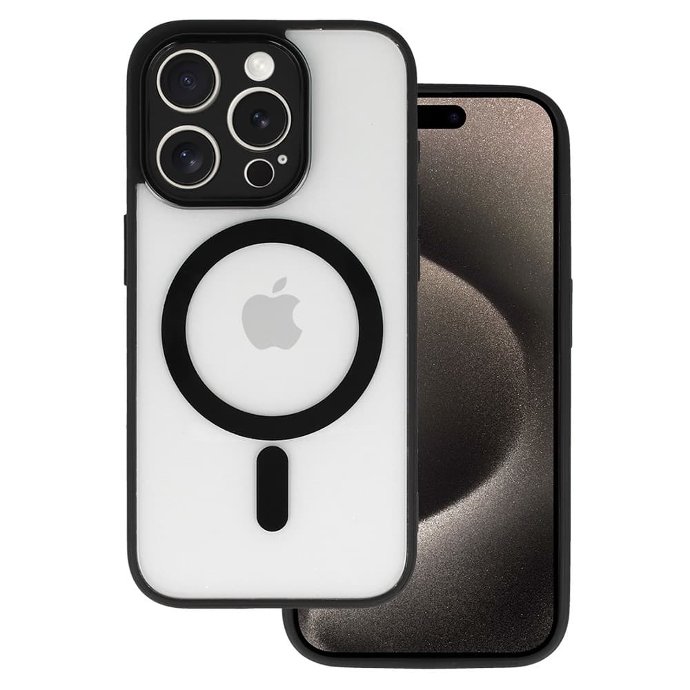 Zadní kryt Acrylic Color Magsafe pro Iphone 14 Pro černý - náhled 1