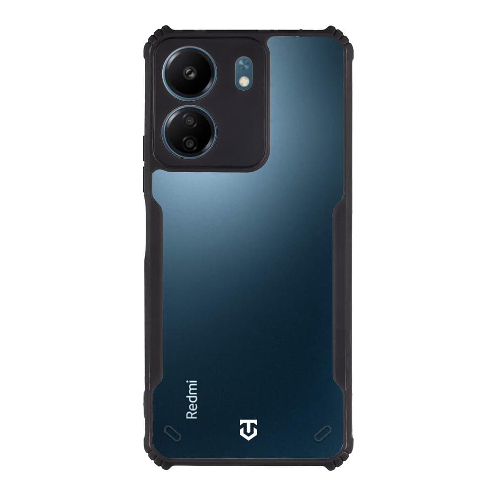 Tactical Quantum Stealth Kryt pro Xiaomi Redmi 13C-Poco C65 Clear-Black - náhled 1