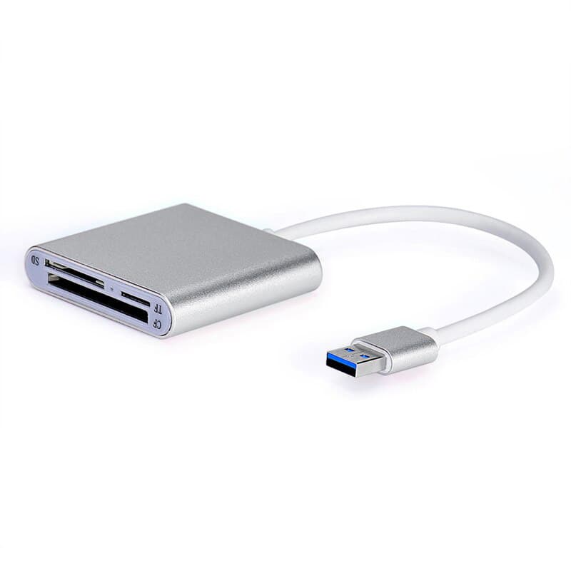 Čtečka karet CR10 Micro SD + SD + CF - USB 3.0