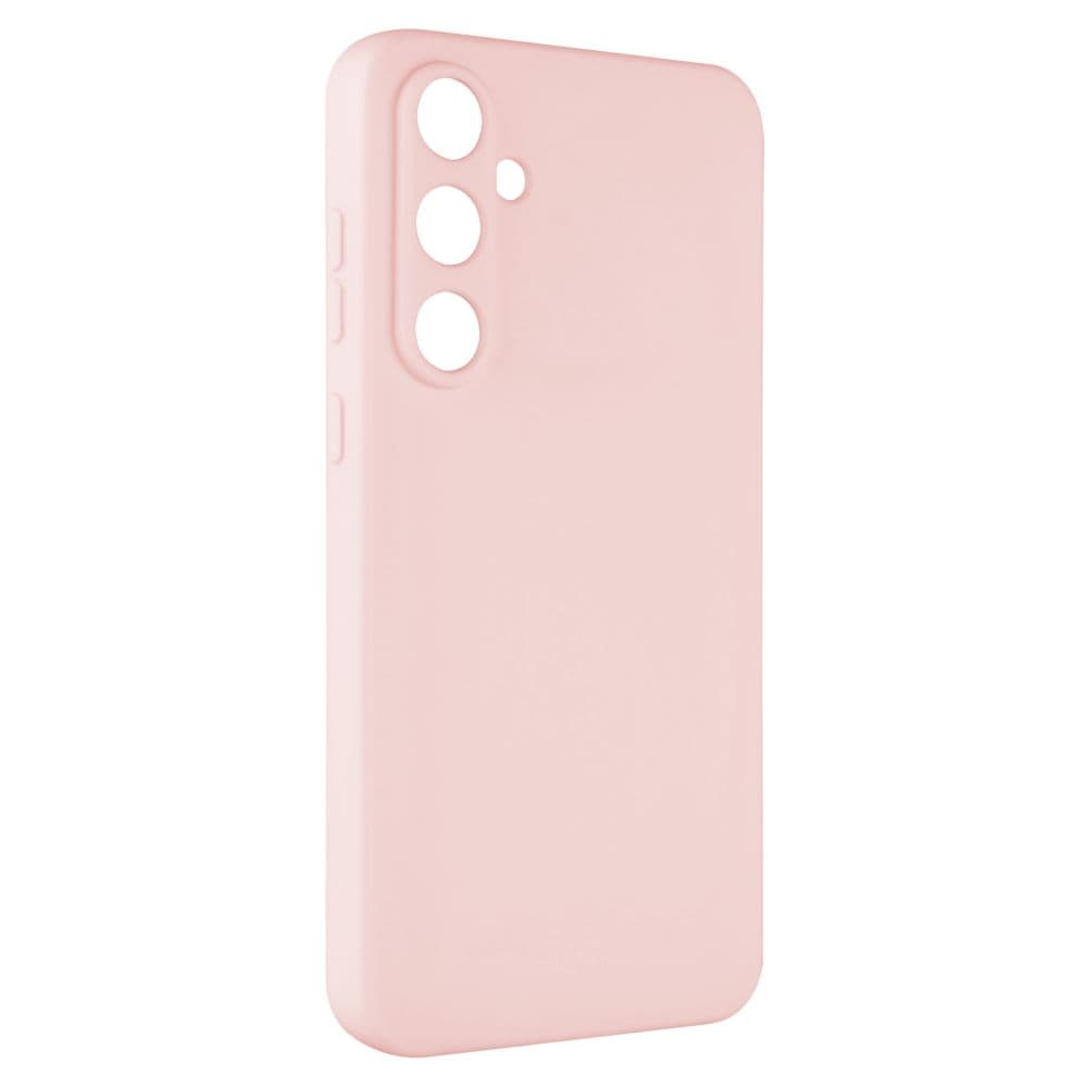Zadní pogumovaný kryt FIXED Story pro Samsung Galaxy A55 5G, růžový - náhled 1