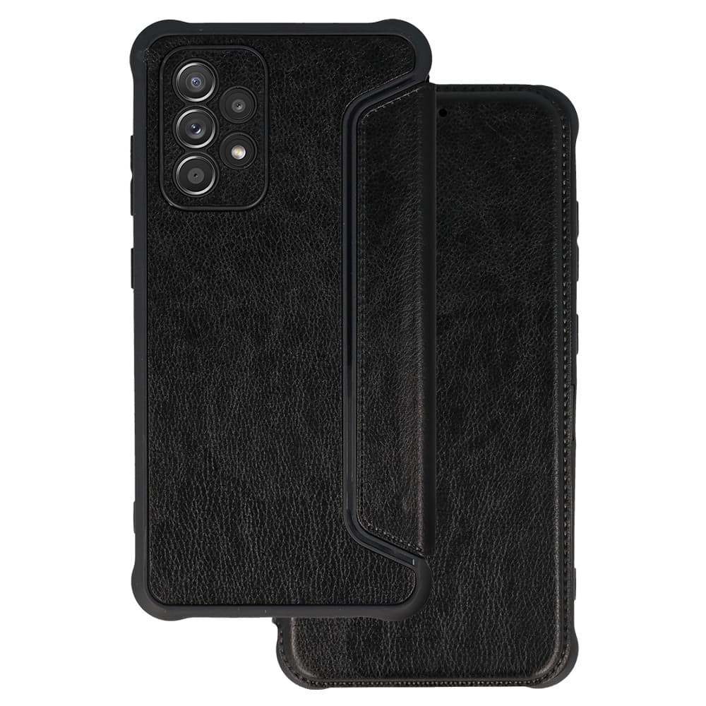 Pouzdro Razor Leather Book pro Samsung Galaxy S23 FE black - náhled 1