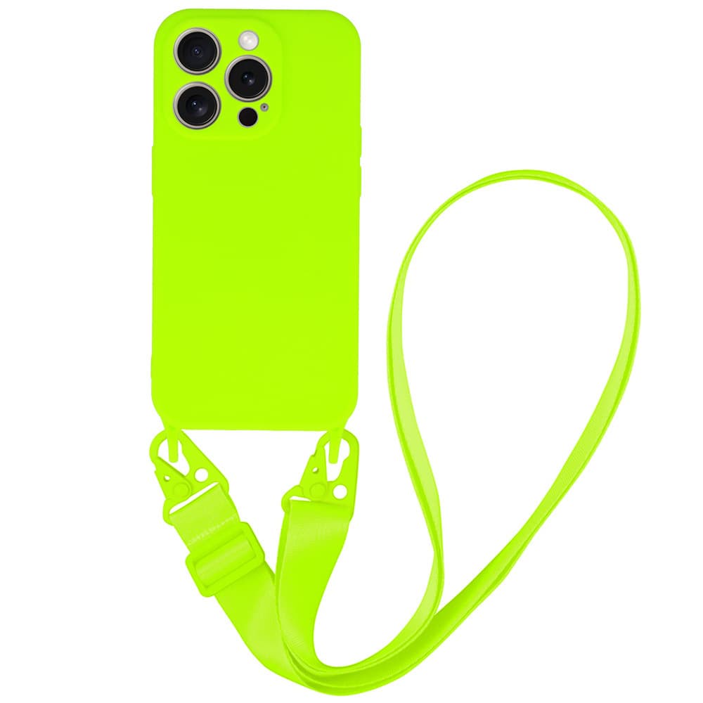 Pouzdro Strap D2 pro Iphone 15 Plus limetky - náhled 1