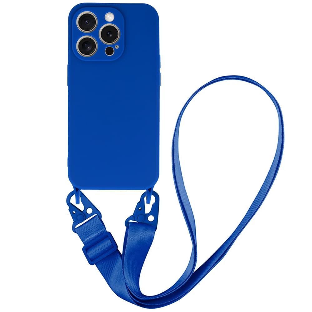 Pouzdro Strap D2 pro Iphone 14 Pro modré - náhled 1