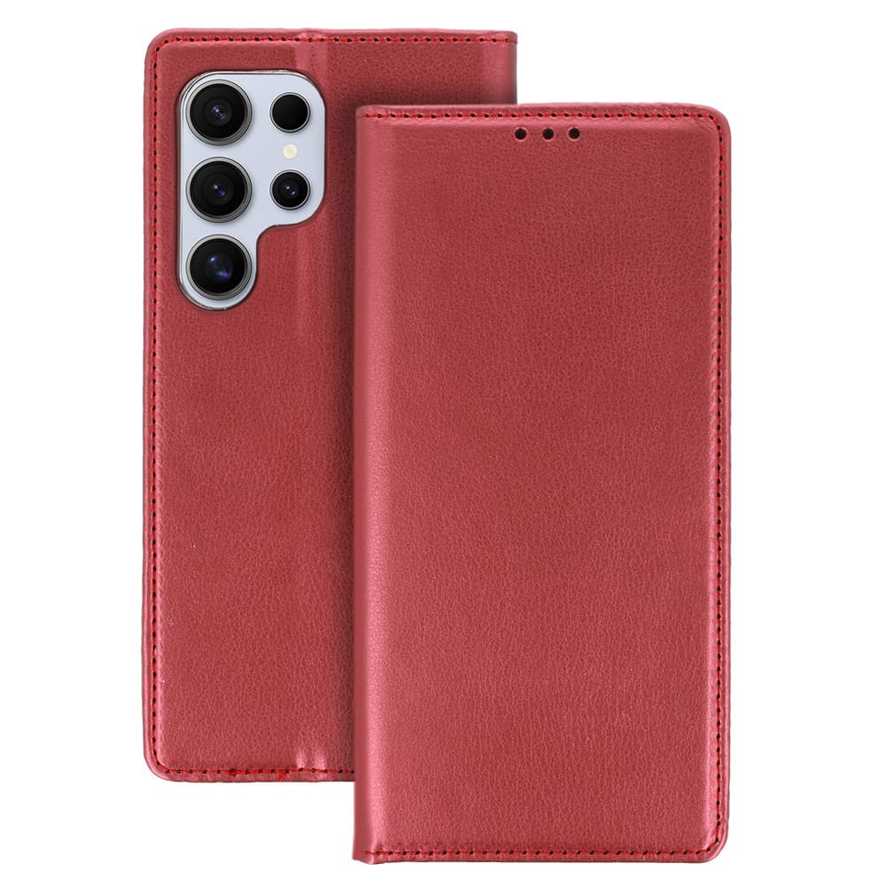 Knížkové pouzdro Smart Magneto pro Motorola Moto G42 burgundy - náhled 1