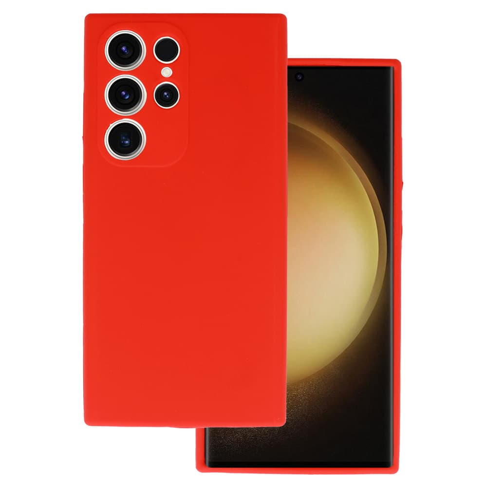 Tel Protect Silicone Premium pro Samsung Galaxy S24 Ultra red - náhled 1