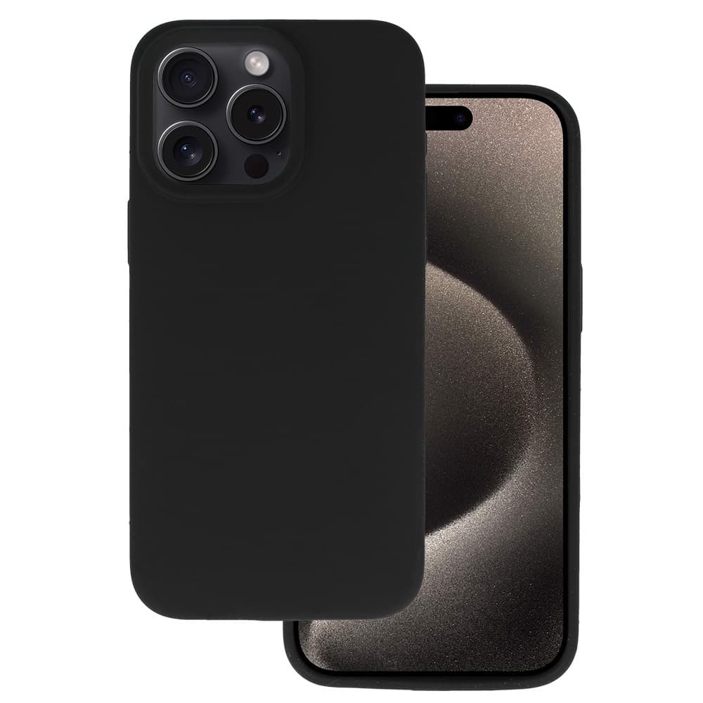 Silicone Lite case  pro Motorola Moto G84 5G černé - náhled 1