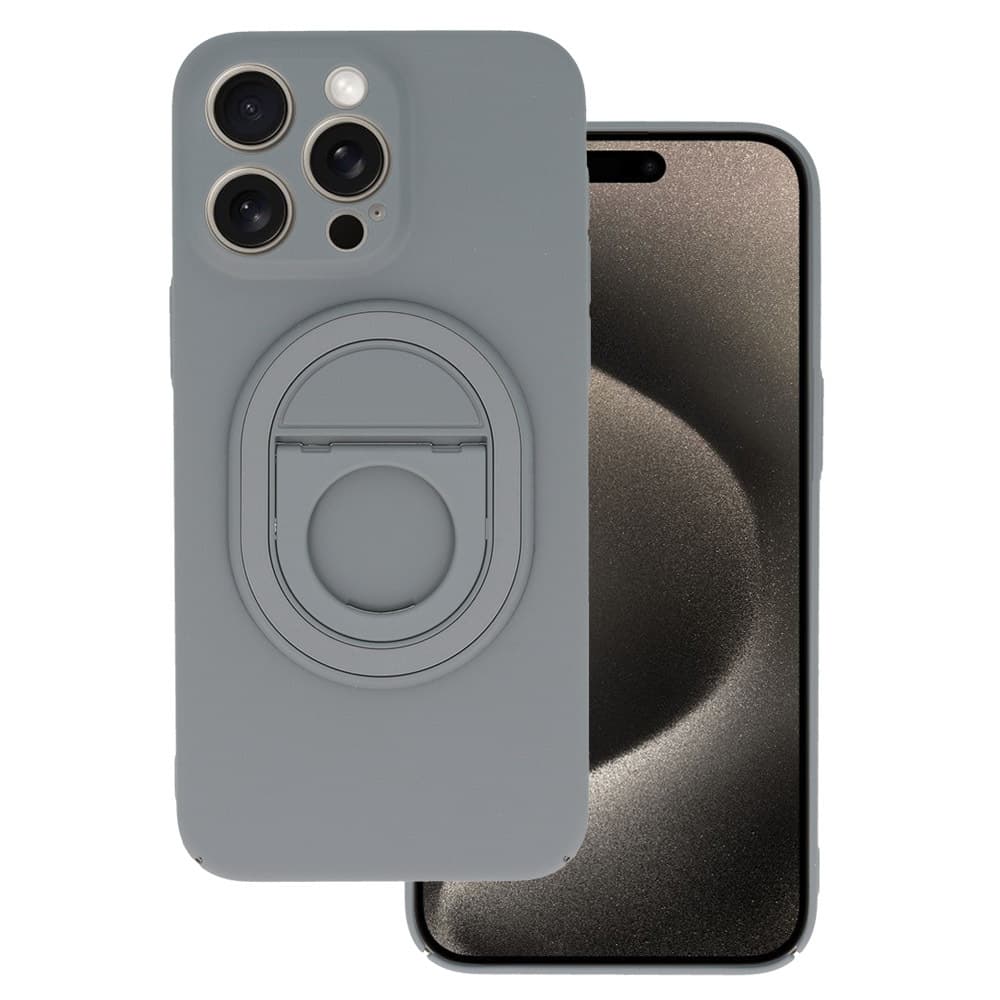 Pouzdro Tel Protect Magnetic Elipse pro iPhone 14 Pro Max šedé - náhled 1