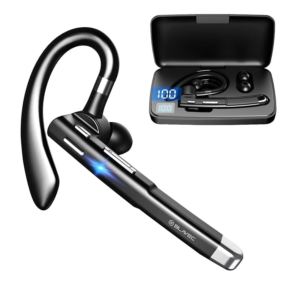 Headset Bluetooth Blavec Discover 55 + powerbanka (BHDI55-B) černý - náhled 1
