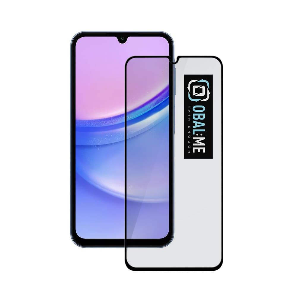 OBAL:ME 5D Tvrzené Sklo pro Samsung Galaxy A15 5G Black - náhled 1