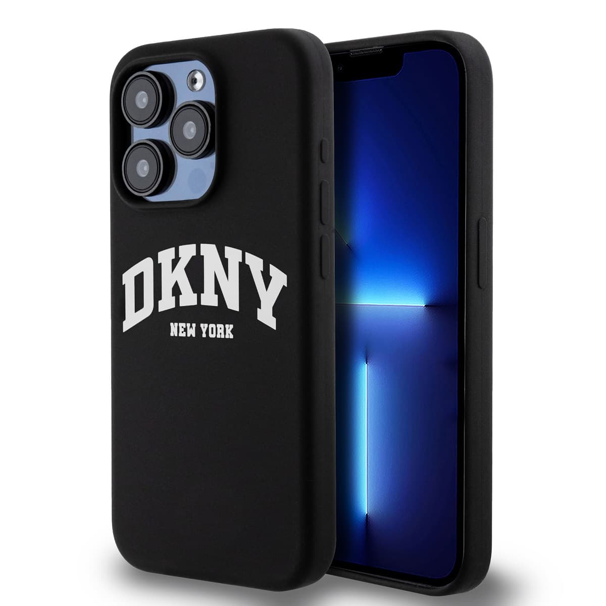 Zadní Kryt DKNY Liquid Silicone Arch Logo MagSafe pro iPhone 15 Pro černý - náhled 1