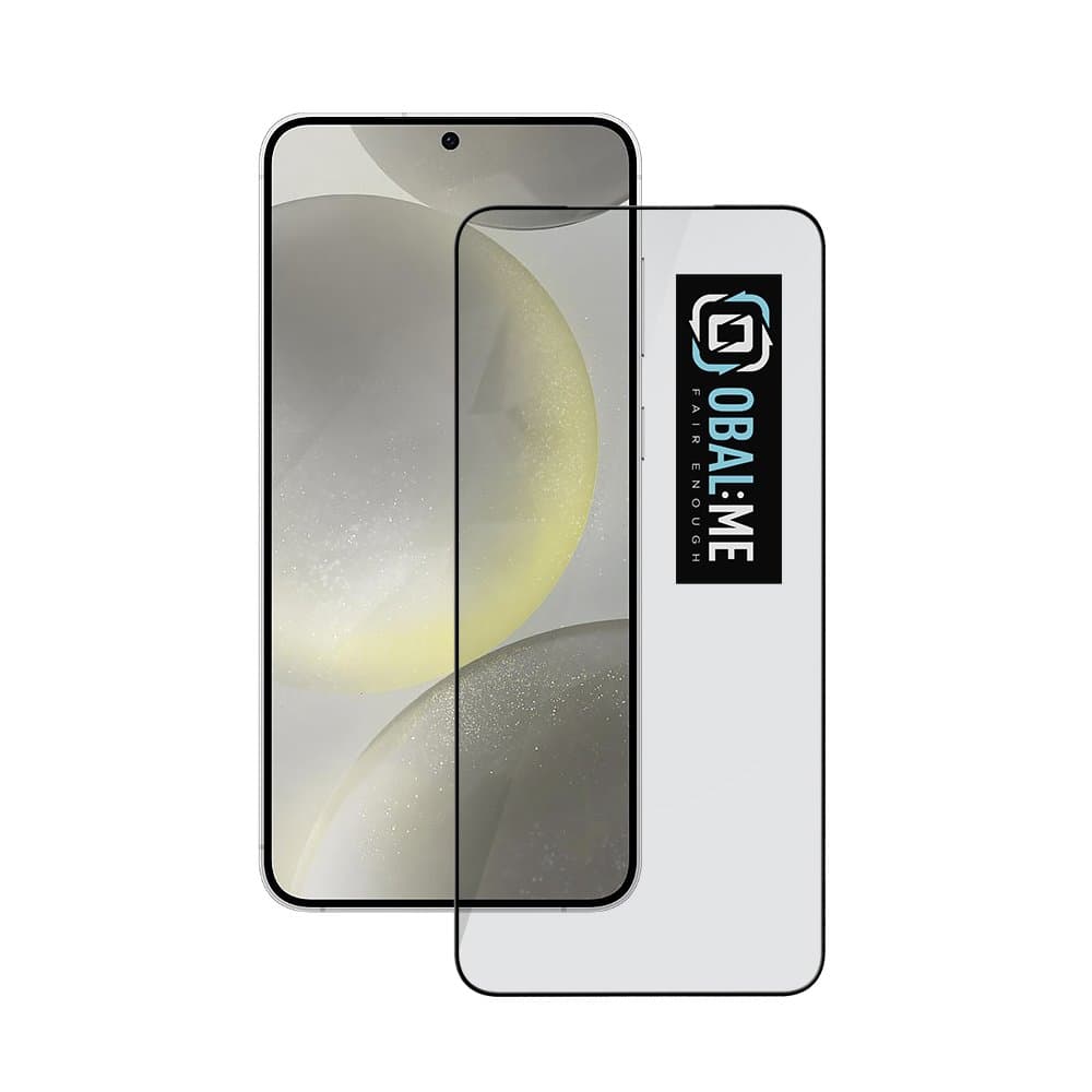 Tvrzené sklo OBAL:ME 5D pro Samsung Galaxy S24 Plus - S25 Plus Black - náhled 1
