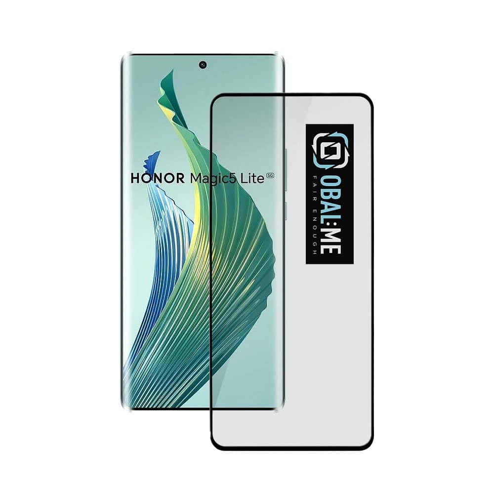 OBAL:ME 5D Tvrzené Sklo pro Honor Magic5 Lite 5G Black - náhled 1