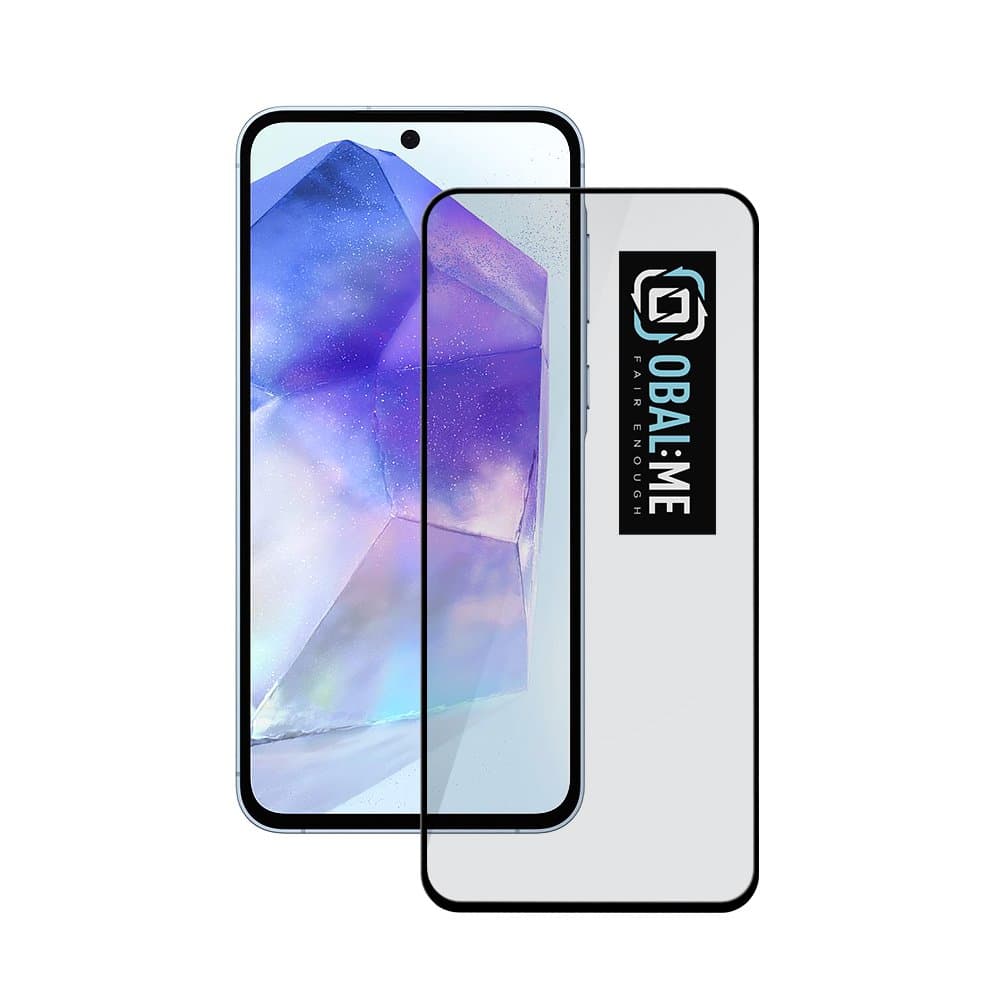 OBAL:ME 5D Tvrzené Sklo pro Samsung A55 Black - náhled 1