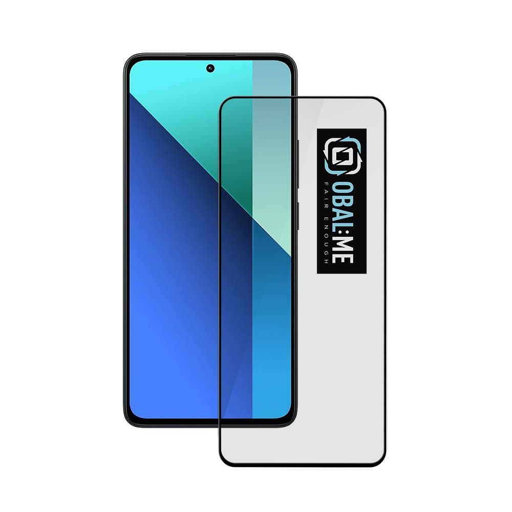 OBAL:ME 5D Tvrzené Sklo pro Xiaomi Redmi Note 13 4G-5G Black - náhled 1