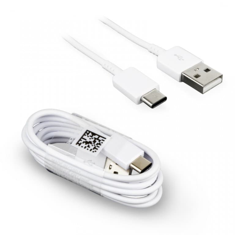 Originální datový kabel Samsung EP-DN930CWE Type C bílý