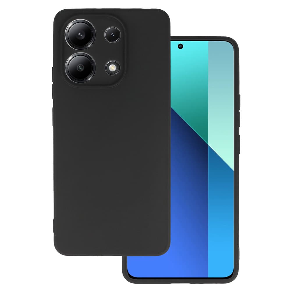 Zadní kryt MATT pro XIAOMI REDMI NOTE 13 4G Black - náhled 1