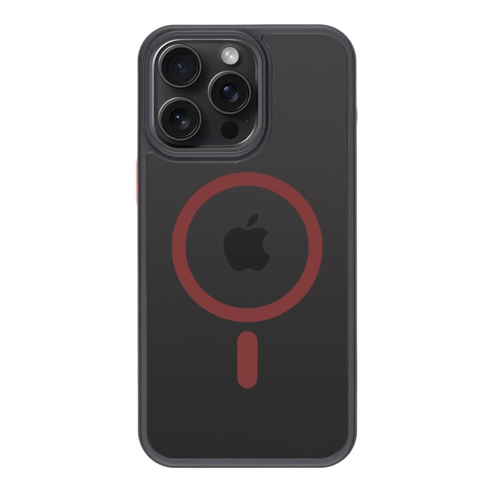 Tactical MagForce Hyperstealth 2.0 Kryt pro iPhone 15 Pro Max Black/Red - náhled 1